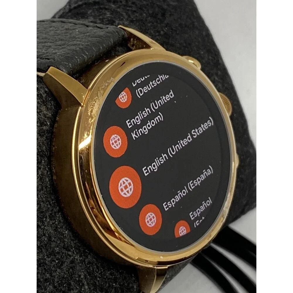 Fossil Gen 4 Authentic Digital Dial Smart Watch Custom Band FTW6018 LT282